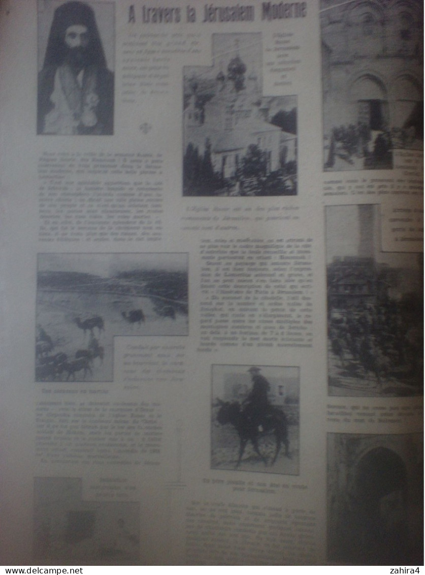 L'Actualité N°637 Belge à Paris Lépine Grève Allemagne Jérusalem Caravane à La Porte Jaffa New Type D'auto Mode - 1900 - 1949