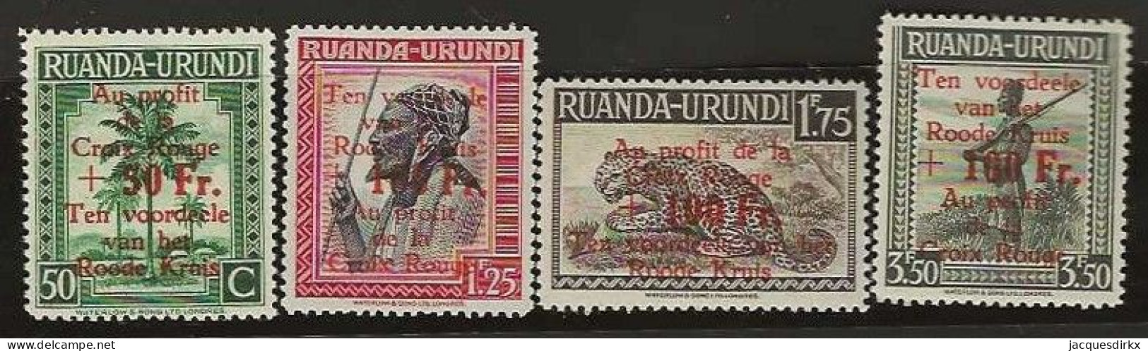 Ruanda-Urundi   .   OBP    .   150/153    .  **    . Postfris .   /   .   Neuf Avec Gomme Et SANS Charnière - Unused Stamps