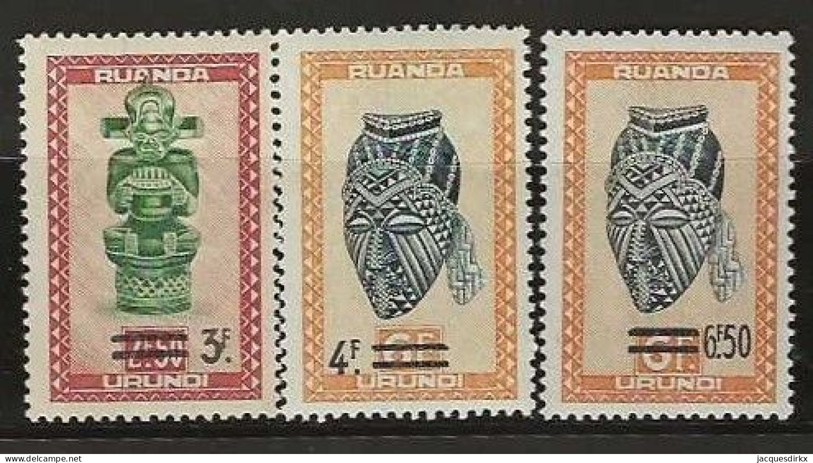 Ruanda-Urundi   .   OBP    .   173/175    .  **    . Postfris .   /   .   Neuf Avec Gomme Et SANS Charnière - Nuevos