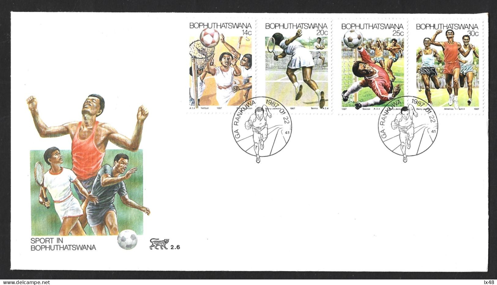 Soccer. Penalty. Goal, Sport. Athletics. Handball. Tennis. Voetbal. Straf. Doel, Sport. Atletiek. Fußball. Strafe. Tor, - Storia Postale