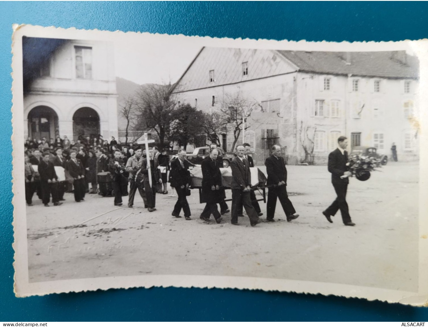 Carte Photo Remiremont Funerailles .photographe  Menigoz Rare - Remiremont