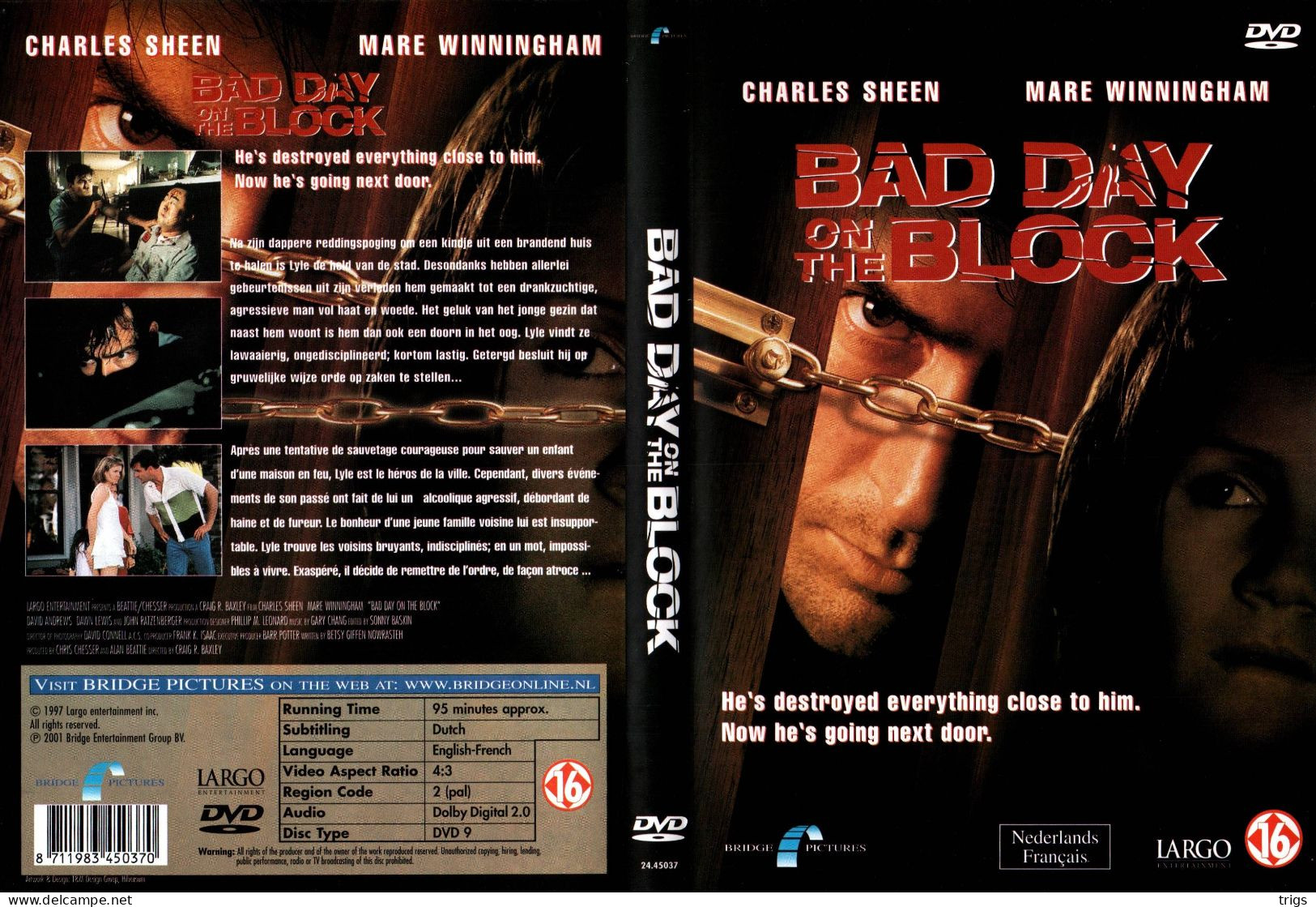 DVD - Bad Day On The Block - Policiers
