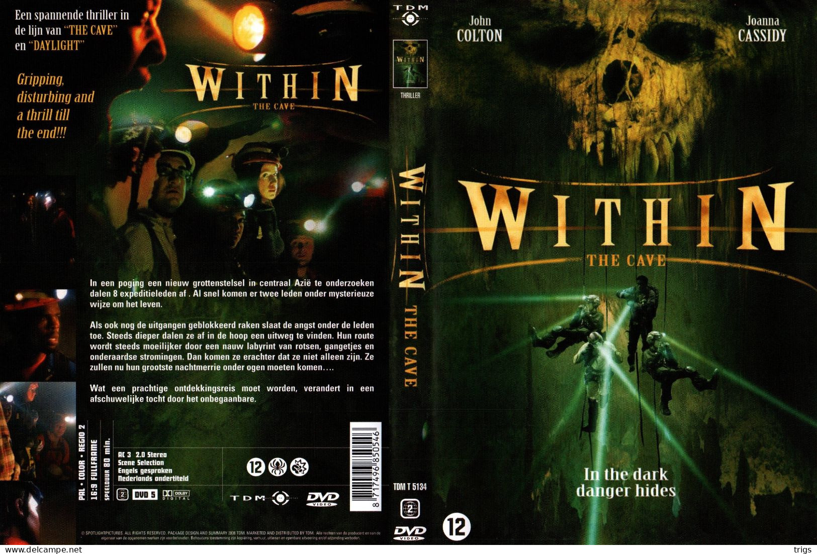 DVD - Within The Cave - Horreur