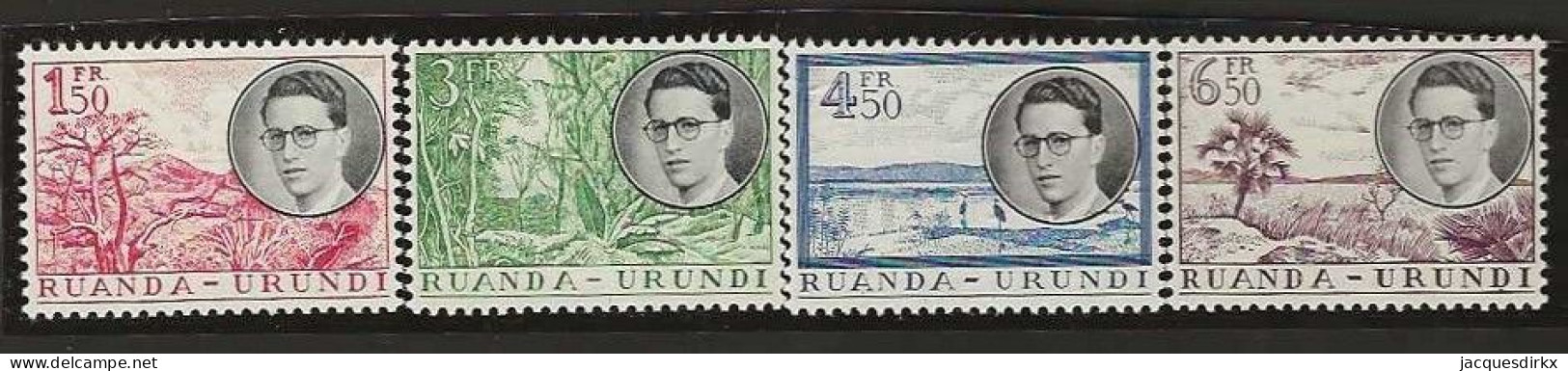 Ruanda-Urundi   .   OBP    .   196/199      .  **    . Postfris .   /   .   Neuf Avec Gomme Et SANS Charnière - Ongebruikt