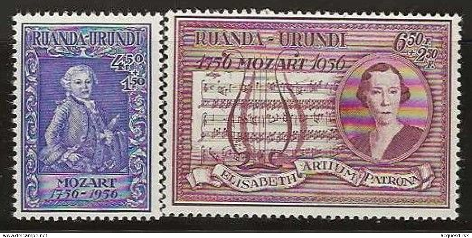 Ruanda-Urundi   .   OBP    .   200/201    .  **    . Postfris .   /   .   Neuf Avec Gomme Et SANS Charnière - Unused Stamps