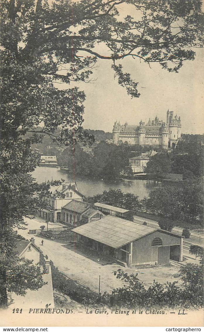 CPA France Pierrefonds La Gare - Pierrefonds