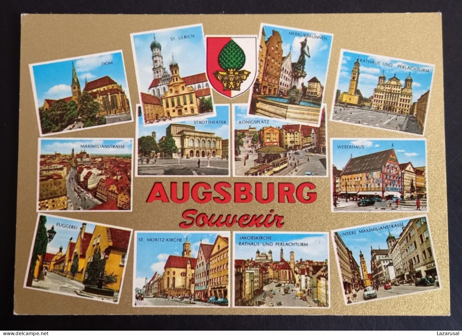 #21  Germany > Bavaria > Augsburg Allemagne. Bavière. Augsburg Souvenir. - Augsburg