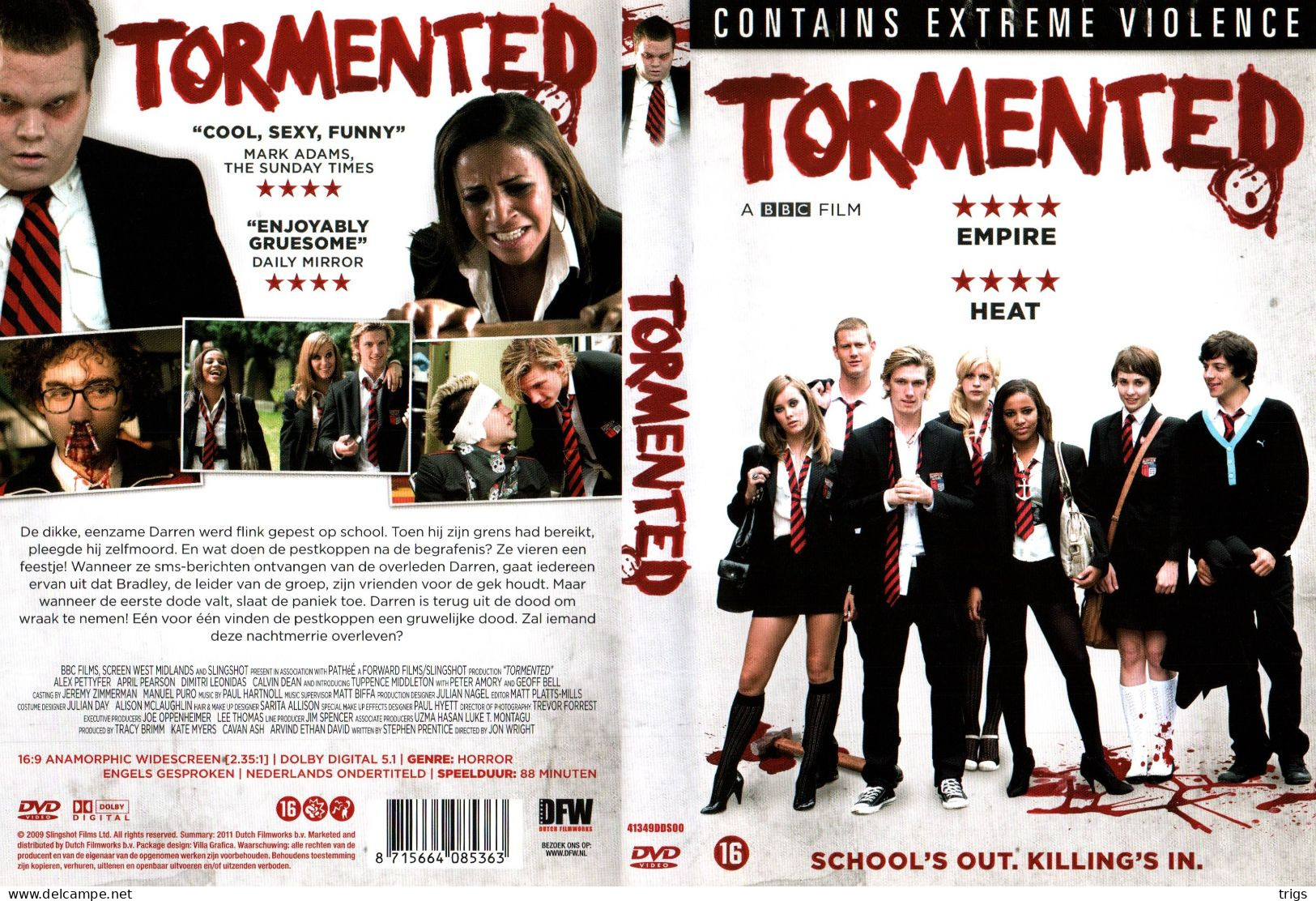 DVD - Tormented - Horror