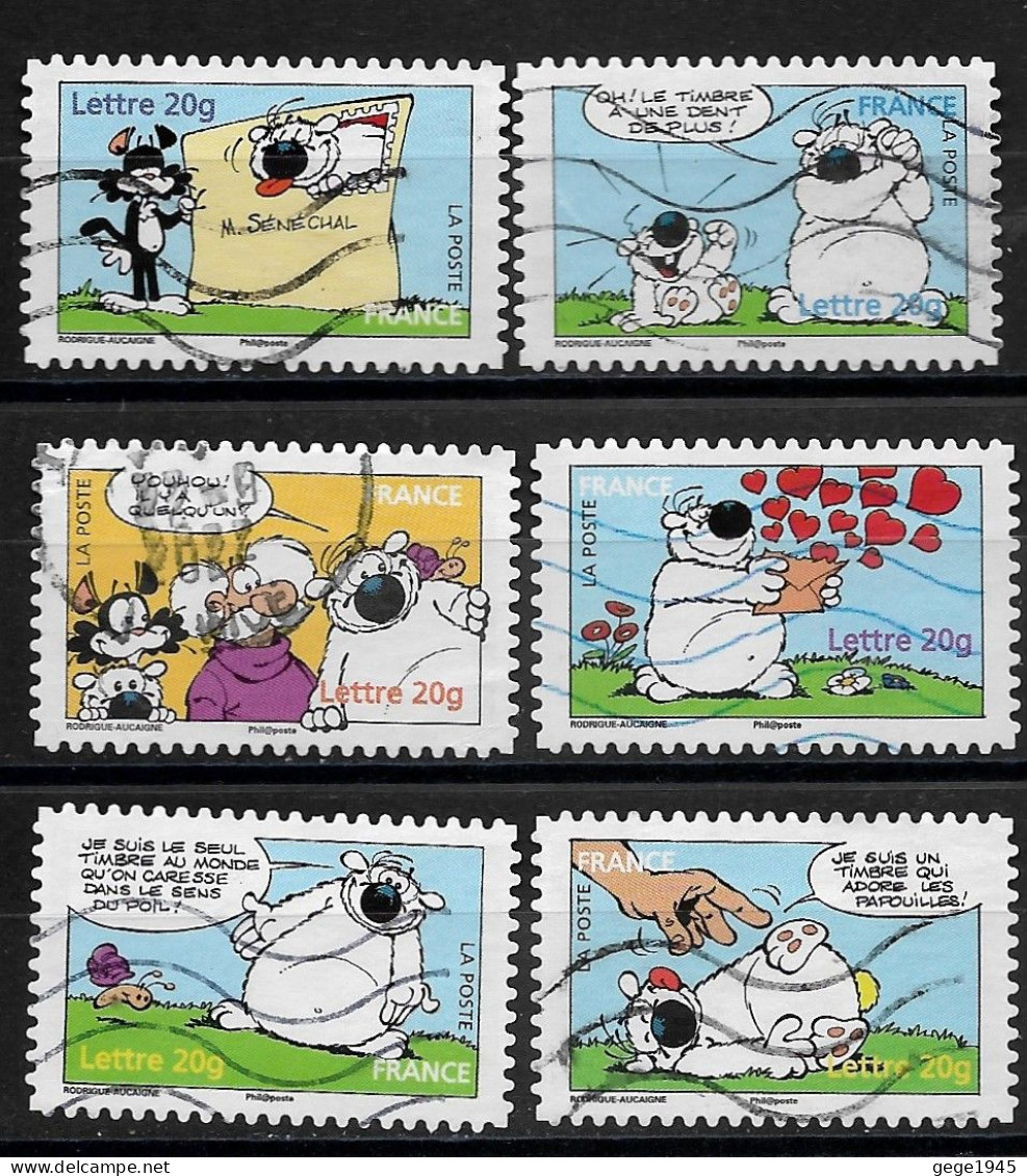 France 2006 Oblitéré Adhésif  N° 86 - 88 - 89 - 92 - 94 - 95  Ou  N° 3953 - 3955 - 3956 - 3959 - 3961 - 3962 Sourires - Used Stamps