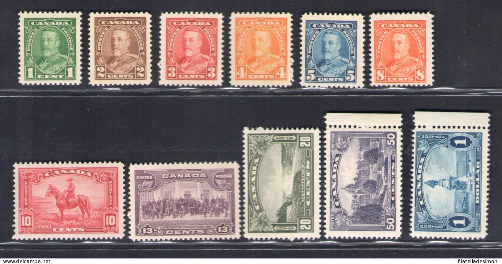 1935 Canada - Stanley Gibbons N. 341/51 - MNH** - Other & Unclassified
