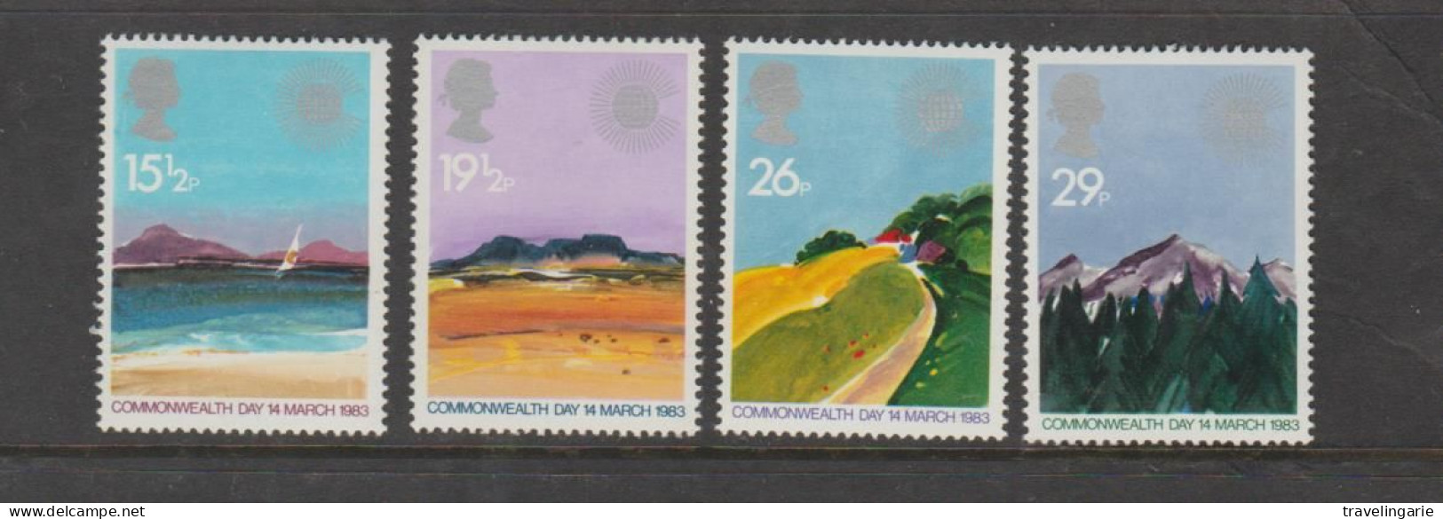 Great Britain 1983 Commonwealth Day MNH ** - Unused Stamps