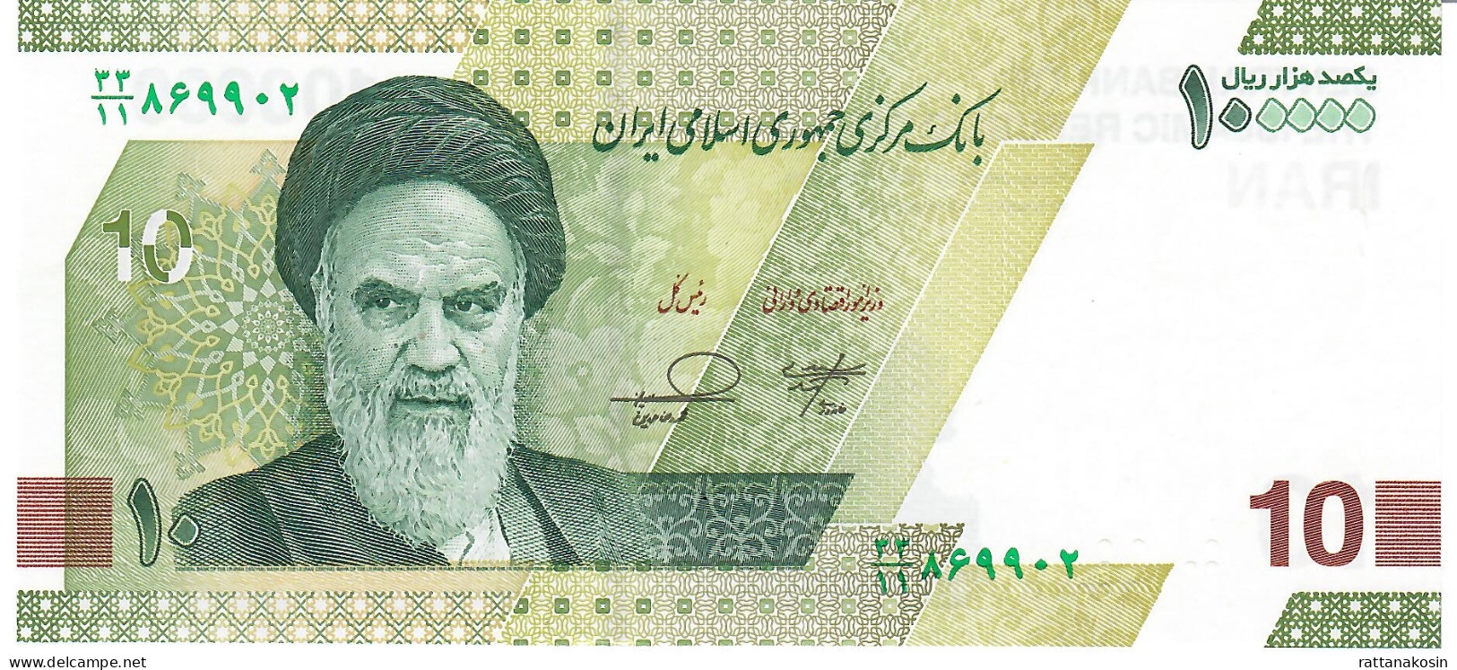 IRAN P163d  (=B301d) 10 TOMAN = 100000 RIALS 2023 Signature 36 (FARZIN/KHANDOSI )    UNC. - Iran
