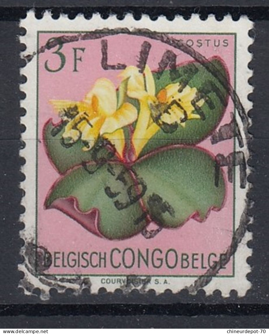 Congo Belge Fleur Limete - Used Stamps