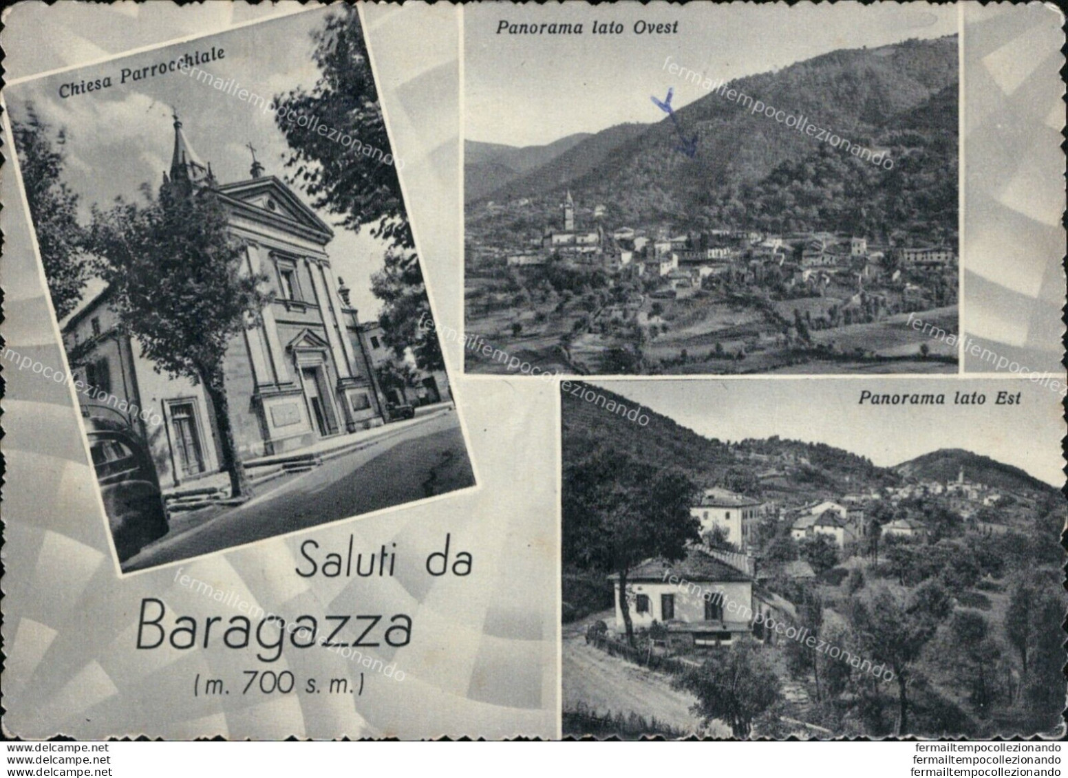 Ar120 Cartolina Saluti Da Baragazza Provincia Di Bologna - Bologna