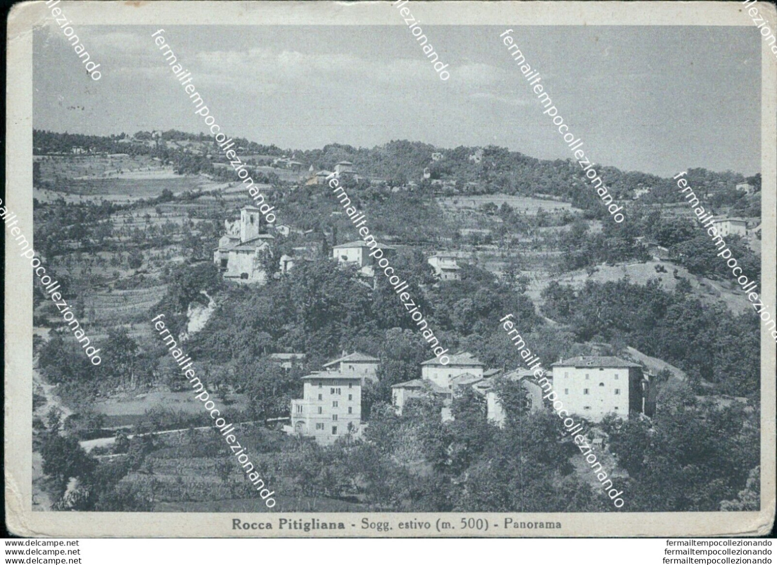 Bi142 Cartolina Rocca Pitigliana Provincia Di Bologna - Bologna