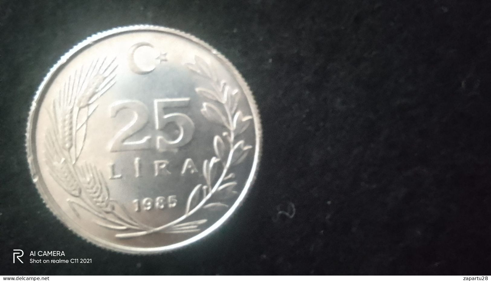 TÜRKİYE 1985-      25   LİRA      XF- - Turquie