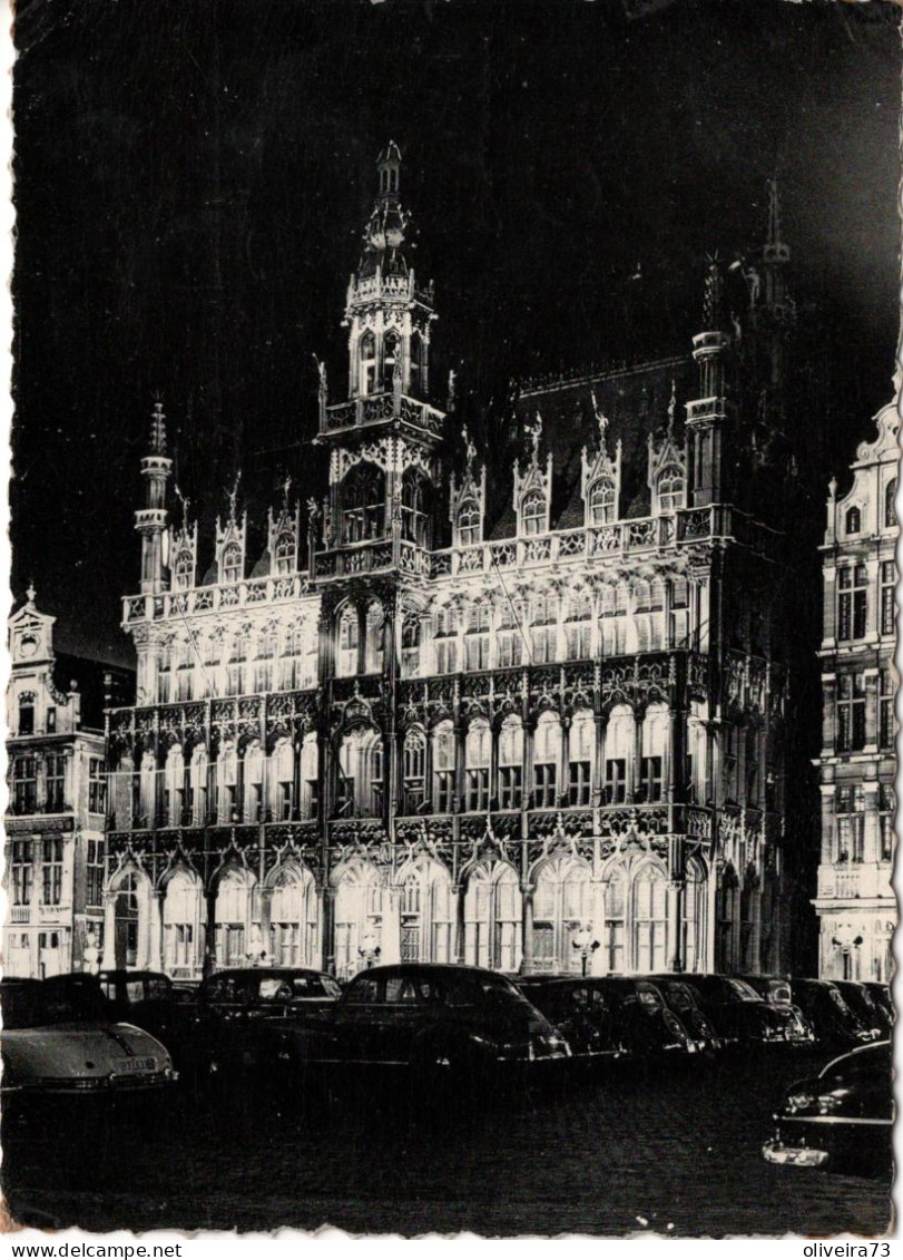 BRUXELLES - Ilumination - Maison Du Roi - Bruselas La Noche