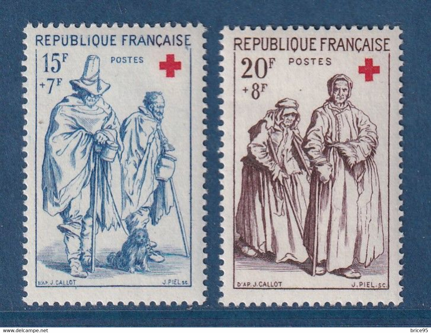 France - YT Nº 1140 Et 1141 ** - Neuf Sans Charnière - 1957 - Unused Stamps
