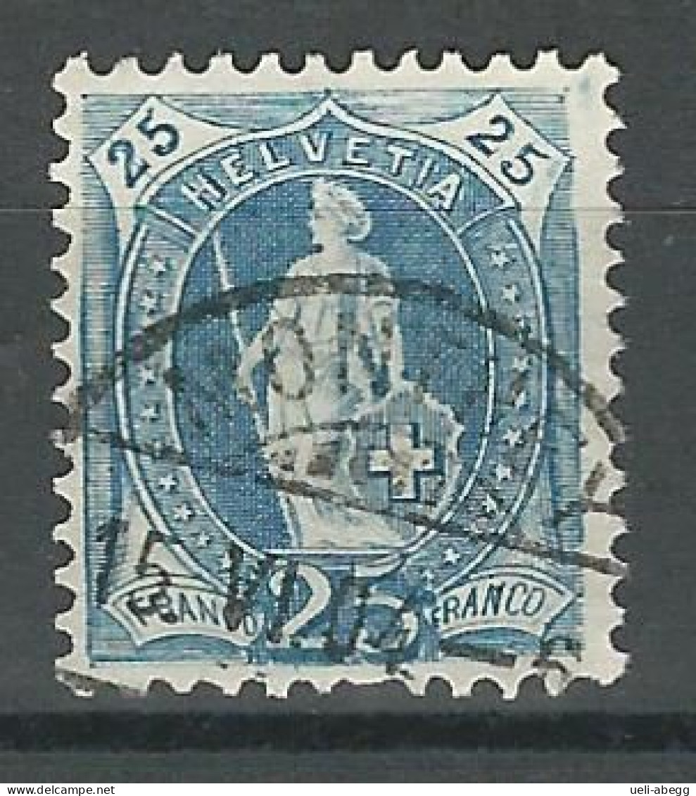 SBK 73E, Mi 67D O Montreux - Used Stamps