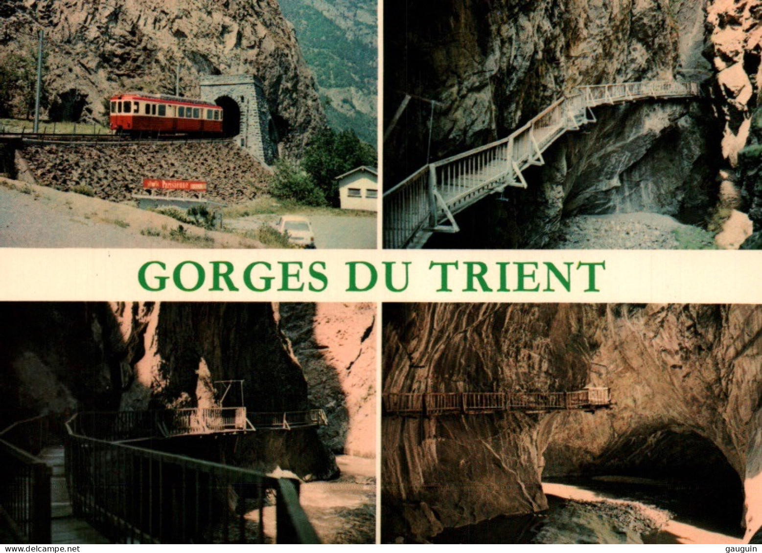 CPM - VERNAYAZ - Les Gorges Du TRIENT - Edition Jubin - Vernayaz
