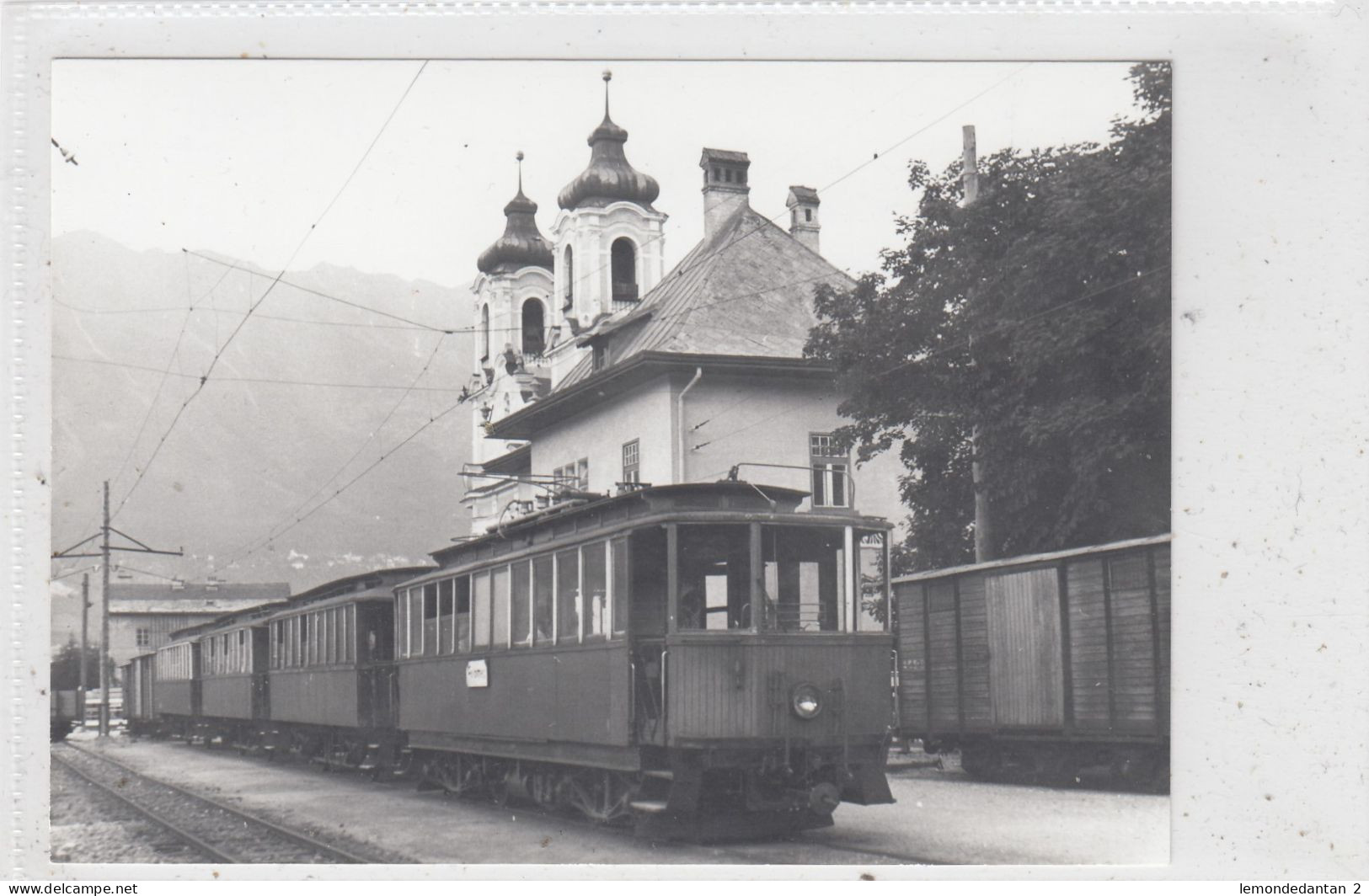 Innsbruck Bahnhof. Photo, No Postcard 12,5 X 9 Cm. * - Innsbruck