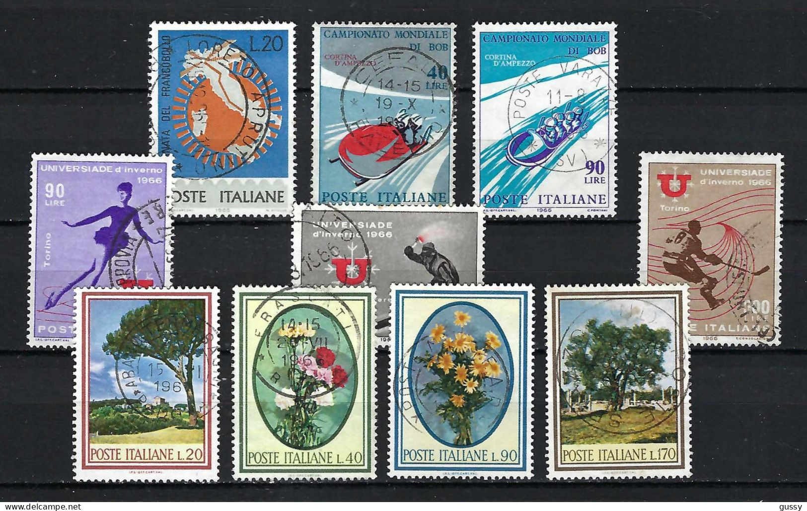 ITALIE Ca. 1964-65: Lot D' Obl. - 1961-70: Used