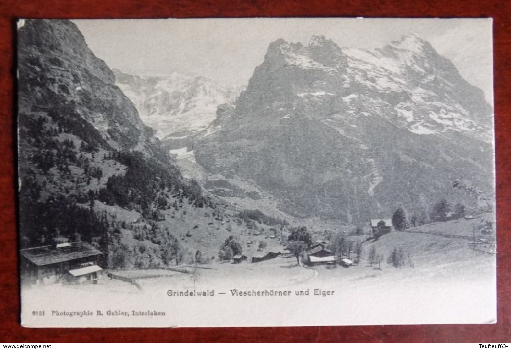 Cpa Grindelwald ; Viescherhörner Und Eiger - Grindelwald