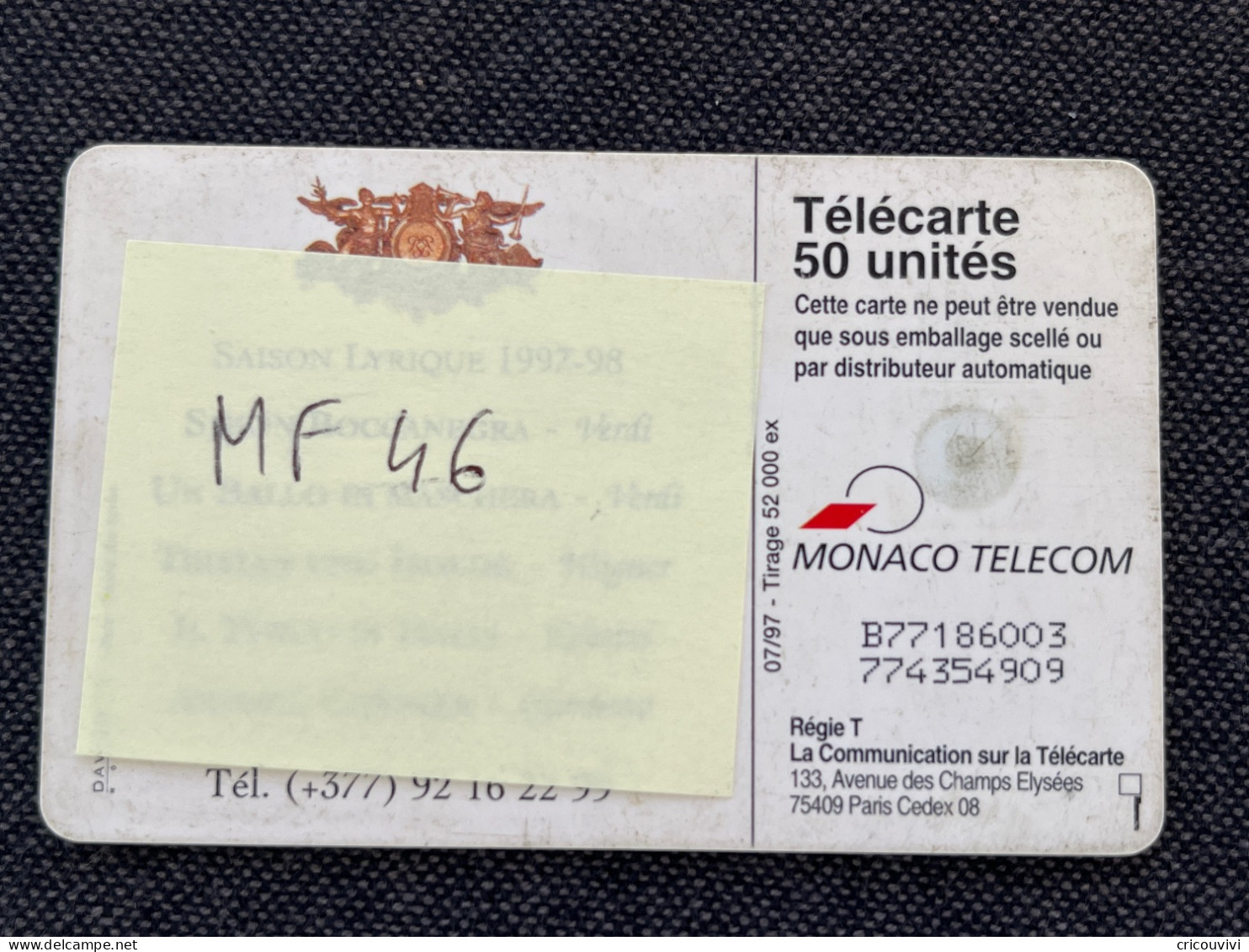 MF 46 - Monaco