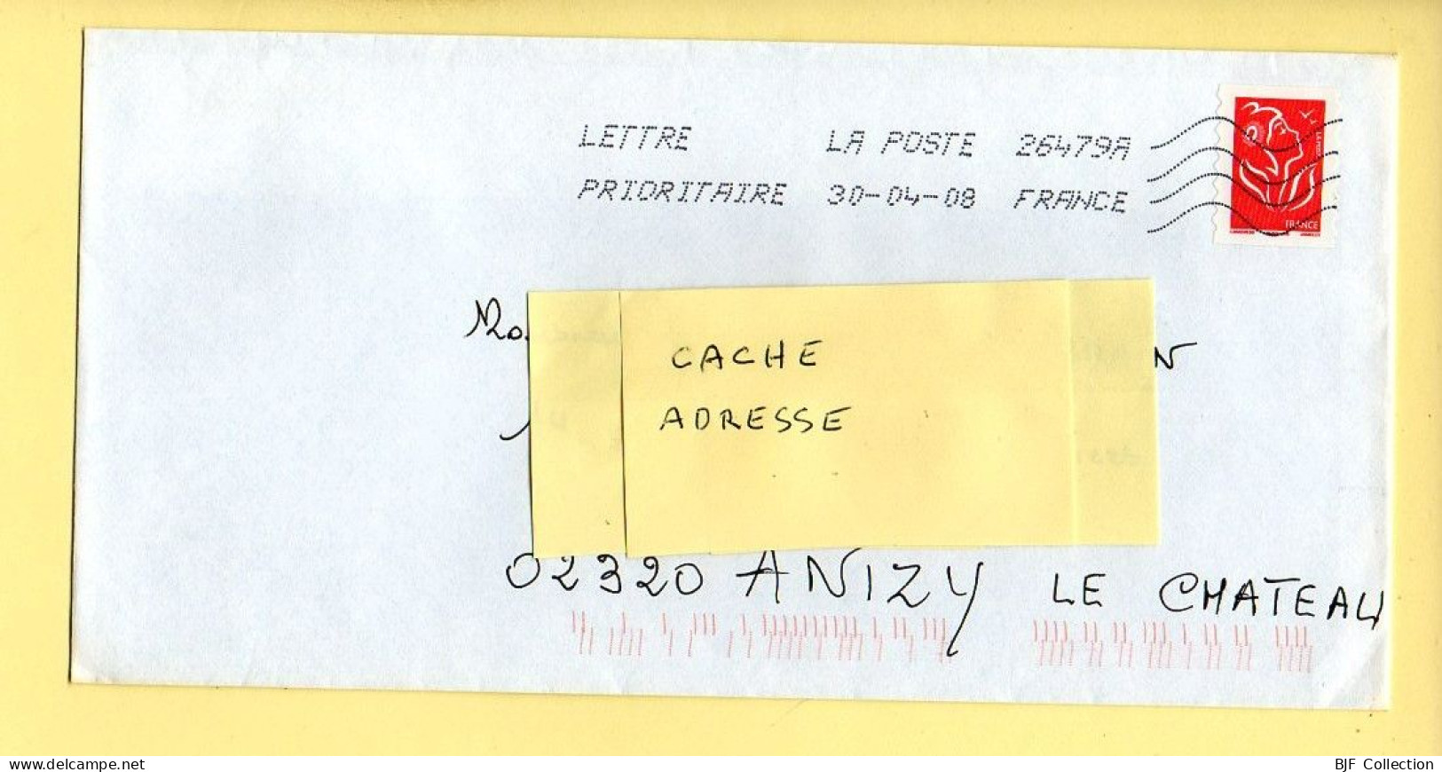 Oblitération Mécanique : FRANCE LA POSTE – 26479A Du 30/04/2008 (voir Timbre) - Oblitérations Mécaniques (Autres)