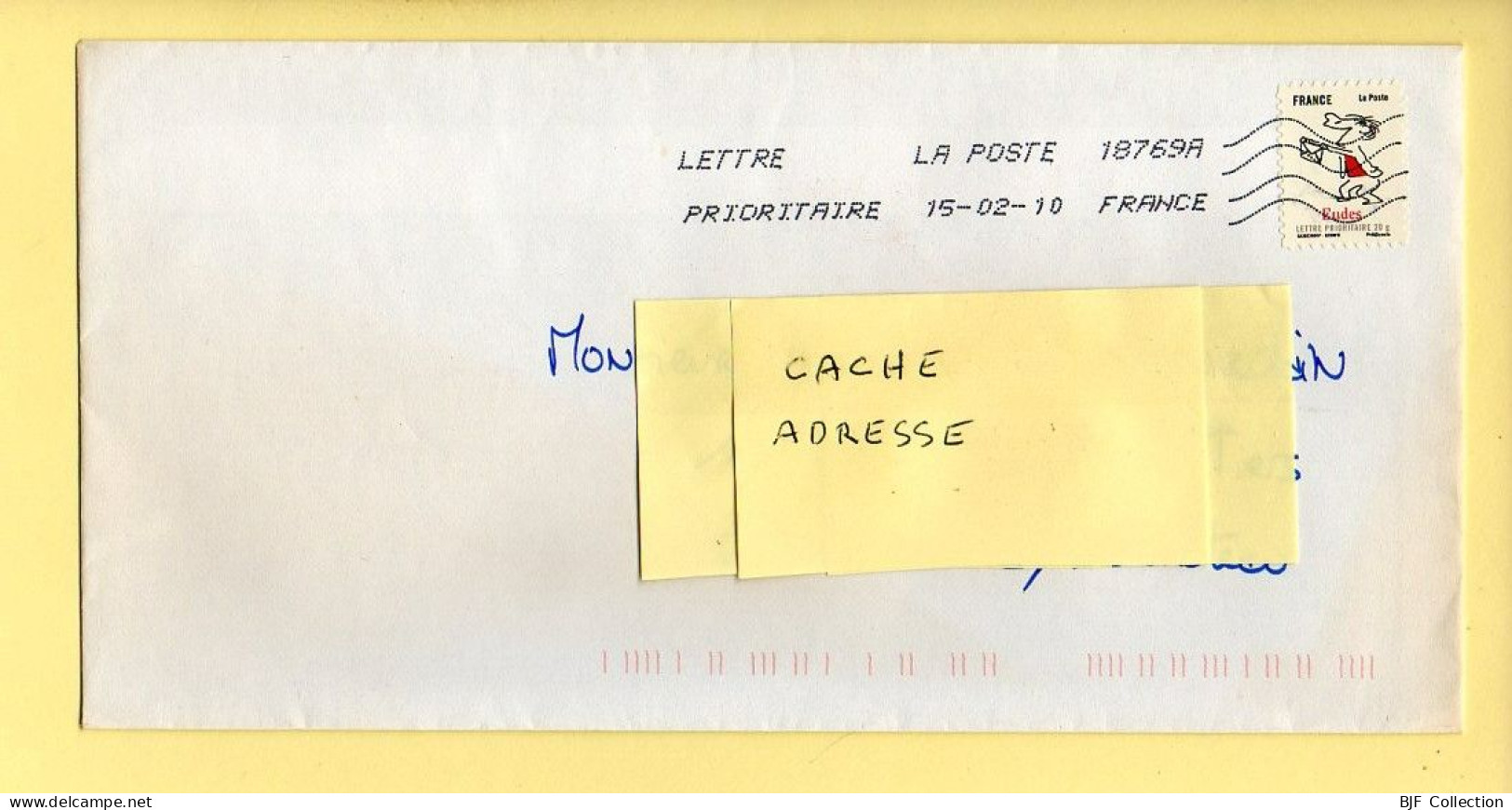 Oblitération Mécanique : FRANCE LA POSTE – 18769A Du 15/02/2007 (voir Timbre) - Mechanical Postmarks (Other)