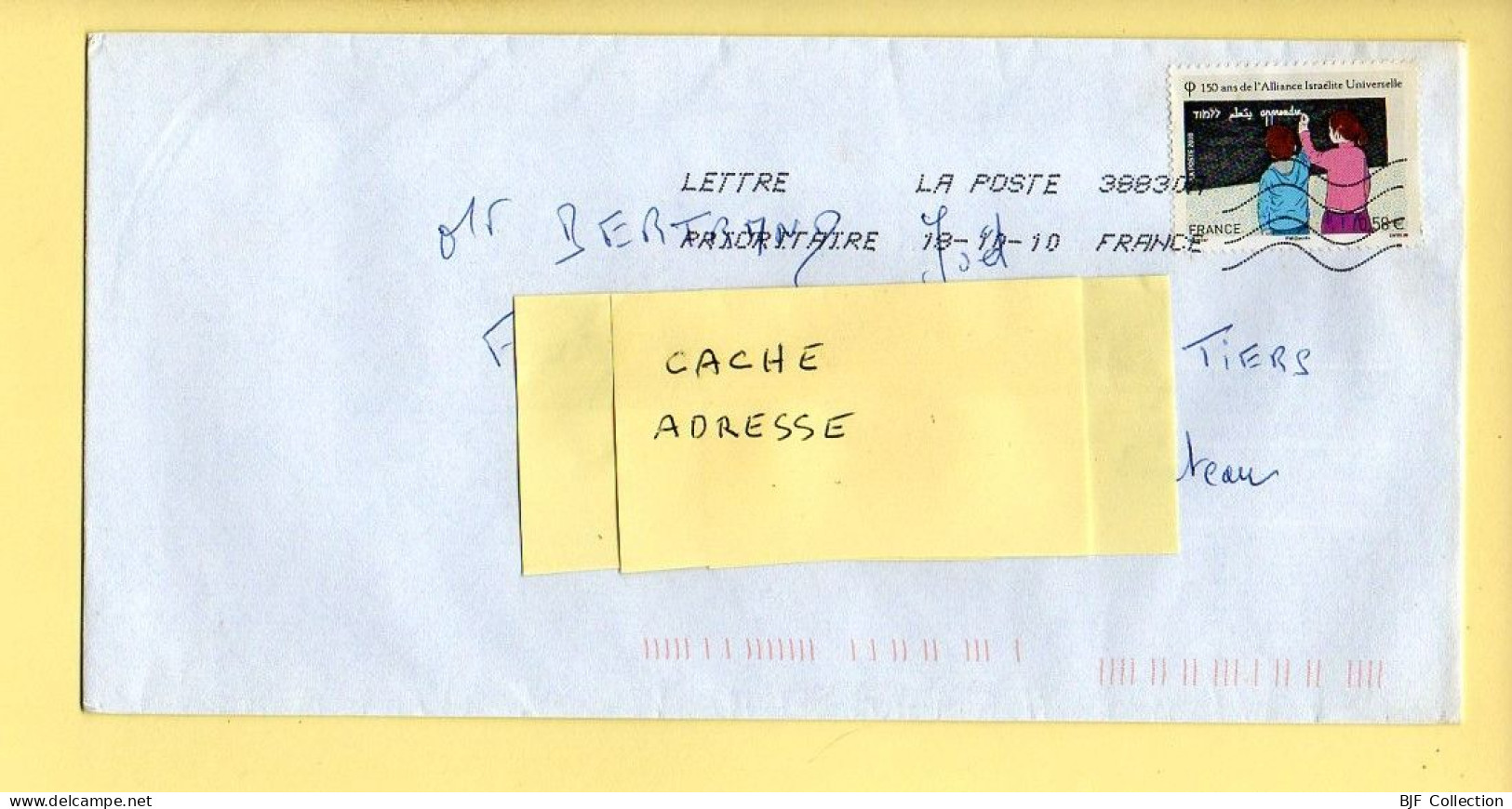 Oblitération Mécanique : FRANCE LA POSTE – 38830A Du 18/10/2010 (voir Timbre) - Mechanical Postmarks (Other)