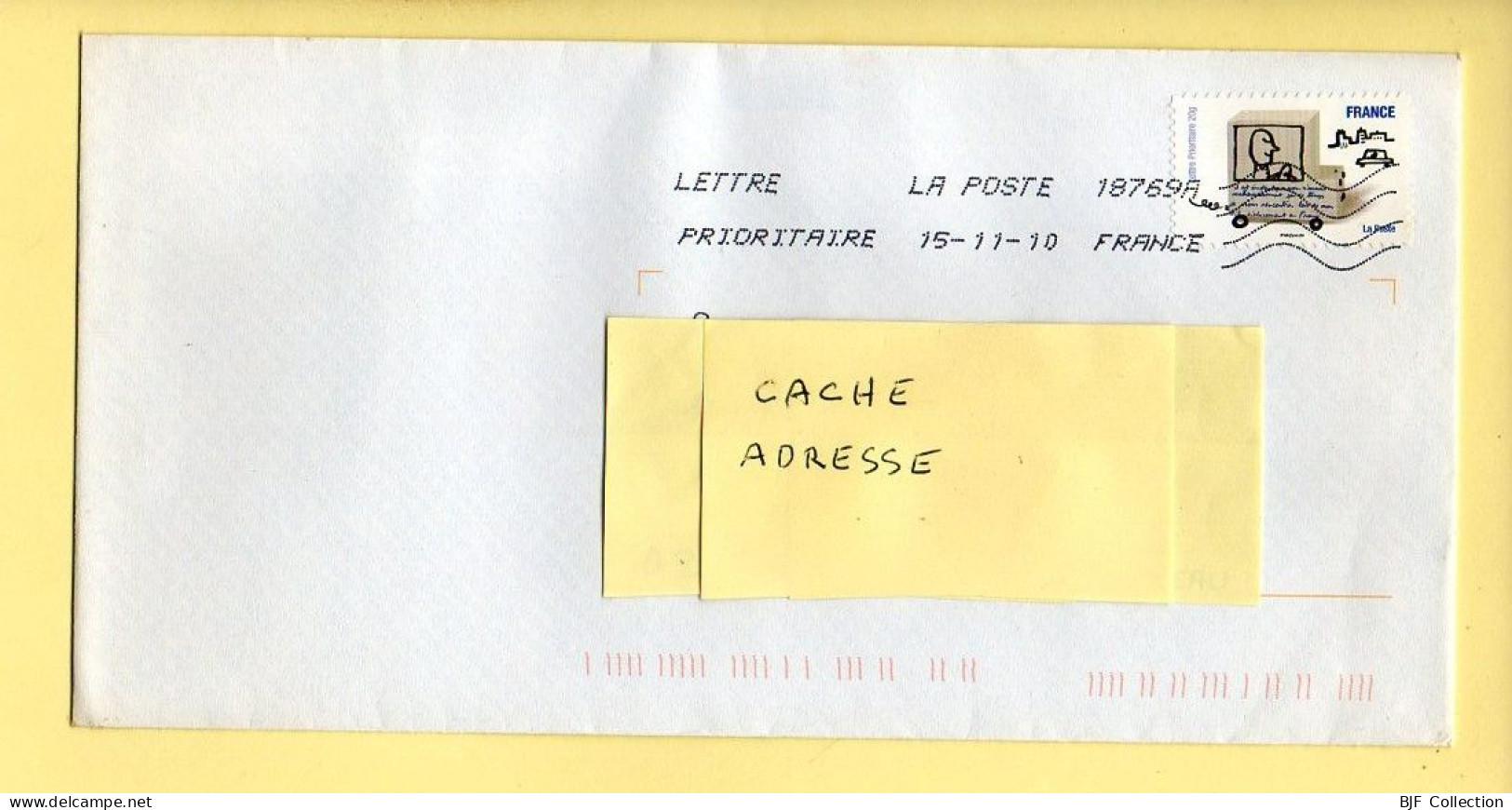 Oblitération Mécanique : FRANCE LA POSTE – 18769A Du 15/11/2010 (voir Timbre) - Mechanical Postmarks (Other)