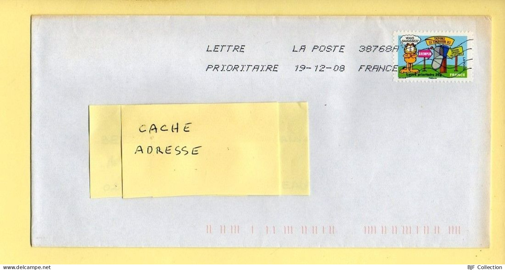 Oblitération Mécanique : FRANCE LA POSTE – 38768A Du 19/12/2008 (voir Timbre) - Mechanical Postmarks (Other)