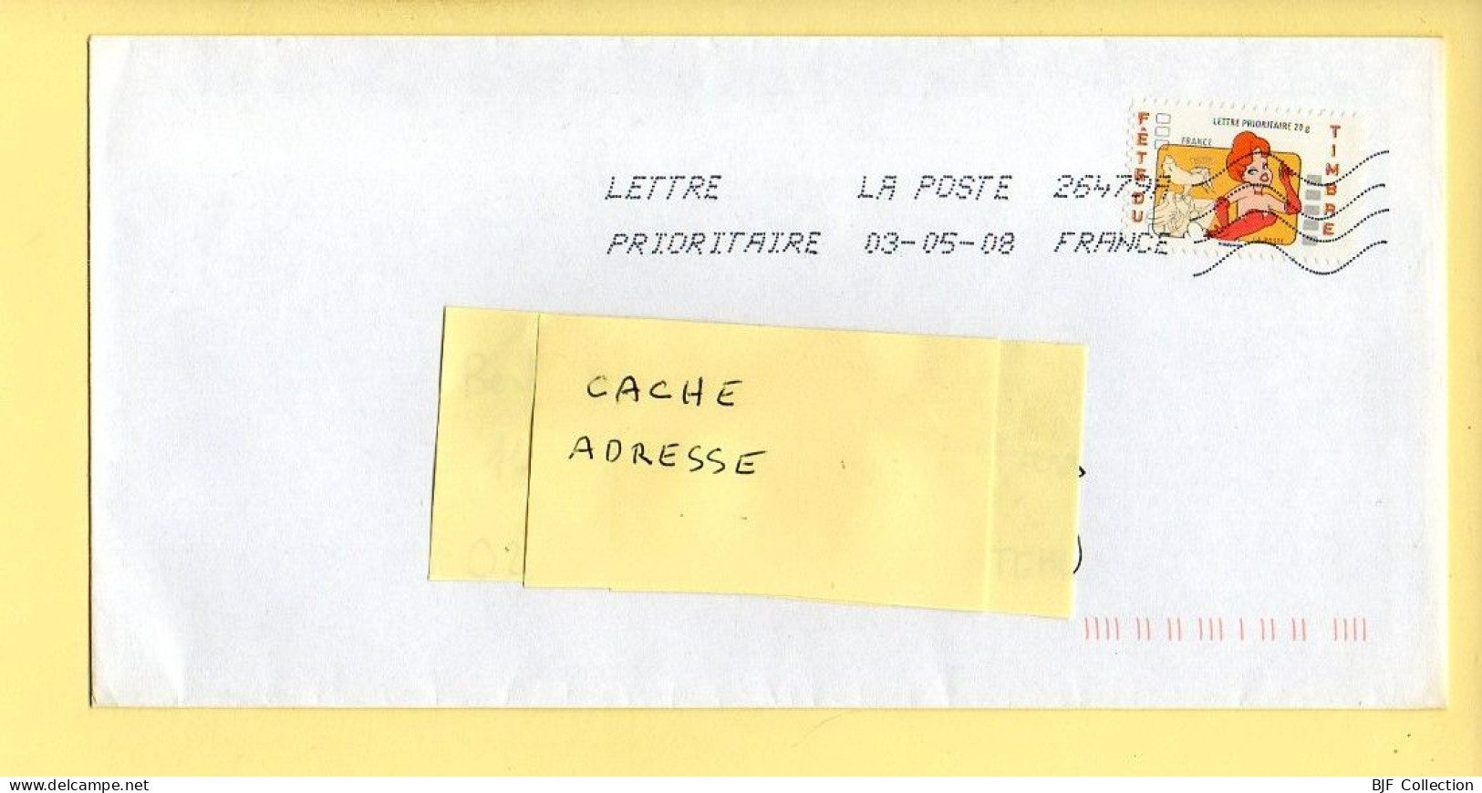 Oblitération Mécanique : FRANCE LA POSTE – 26479A Du 03/05/2008 (voir Timbre) - Sellado Mecánica (Otros)