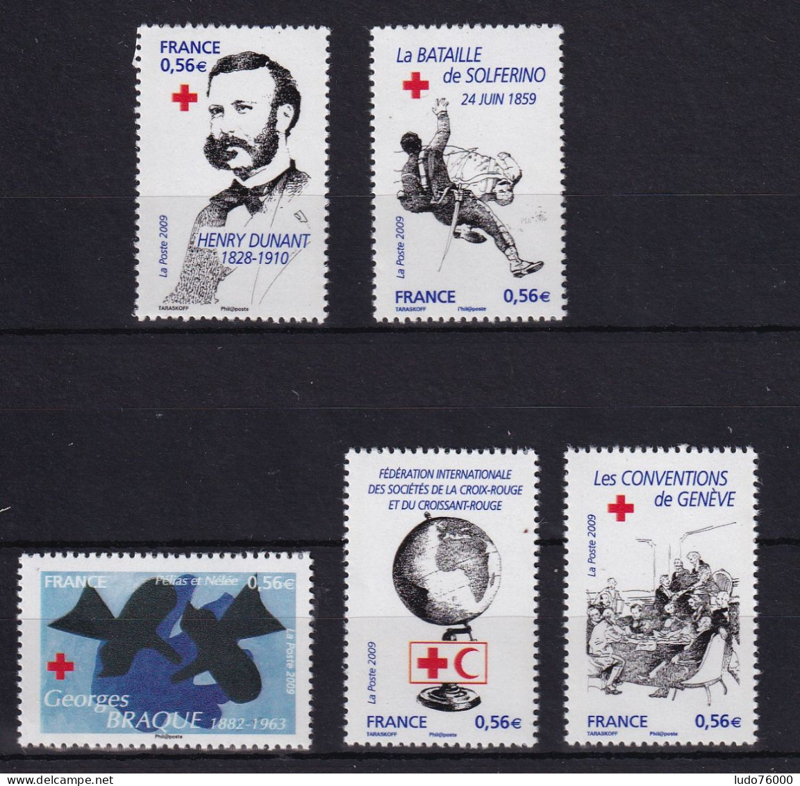 D 800 / LOT N° 4386/4390 NEUF** COTE 11€ - Collezioni