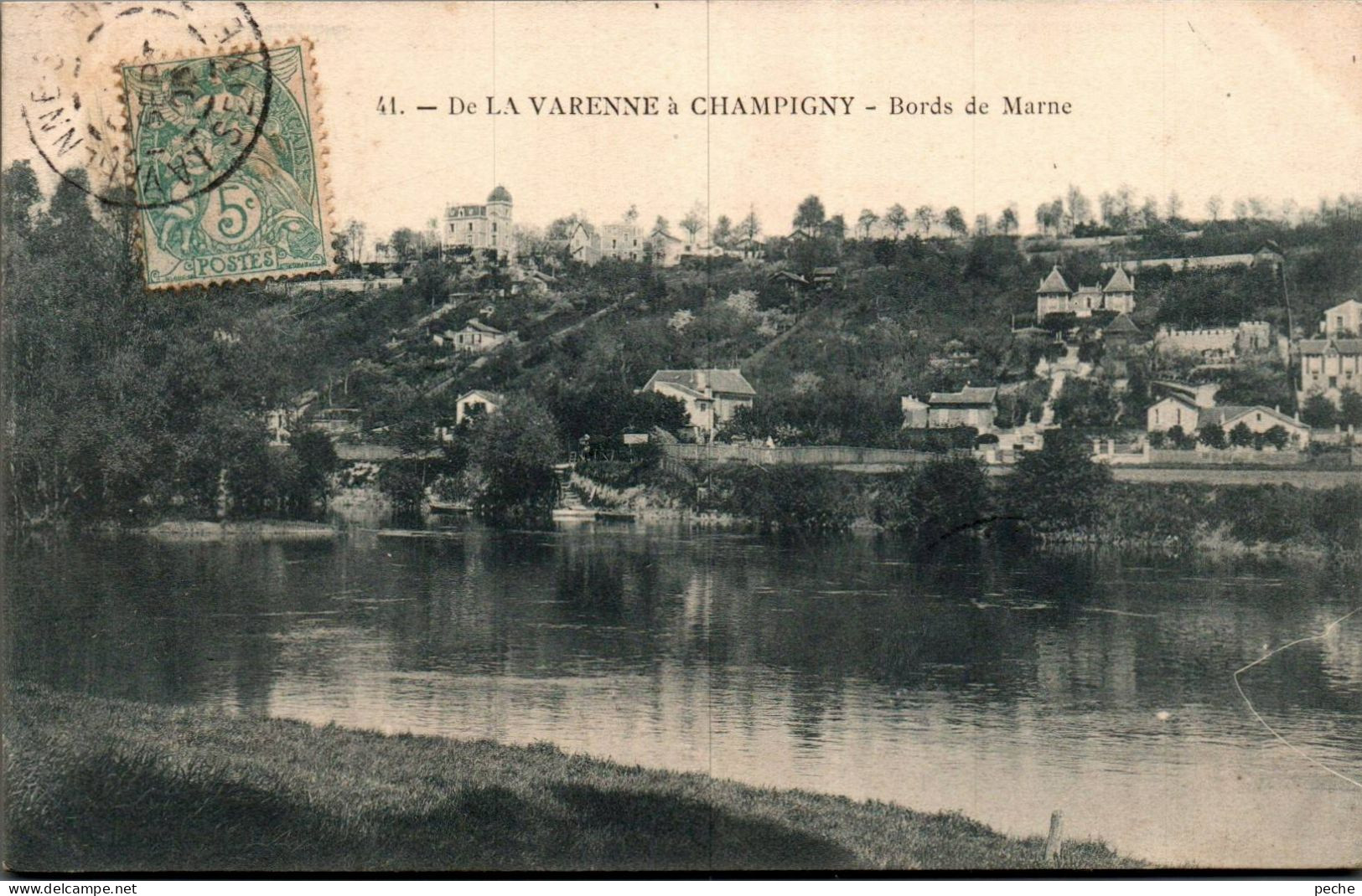 N°2408 W -cpa De La Varenne à Champigny - Other & Unclassified