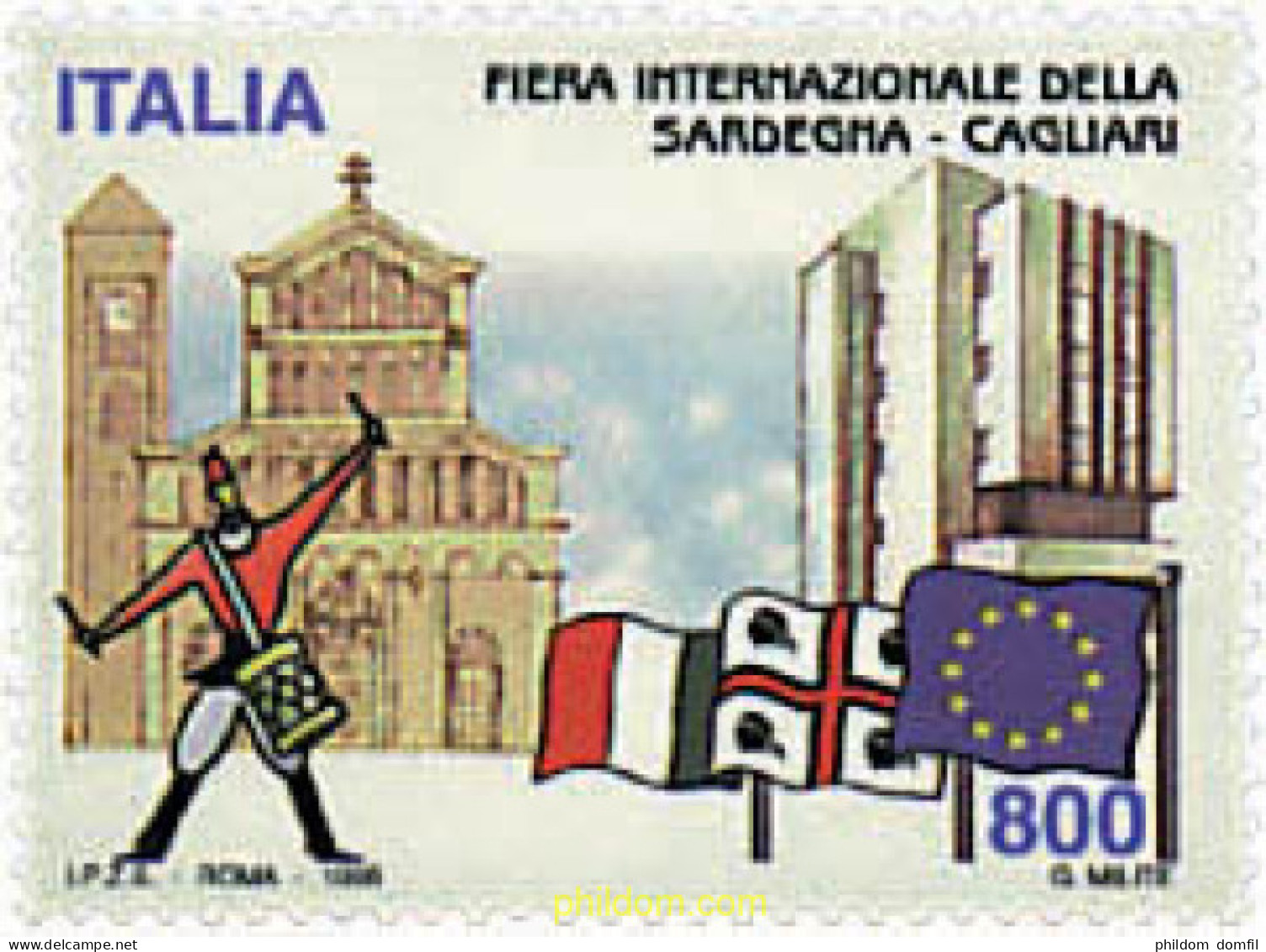 67114 MNH ITALIA 1998 FERIA INTERNACIONAL DE CERDEÑA - 1991-00: Nieuw/plakker