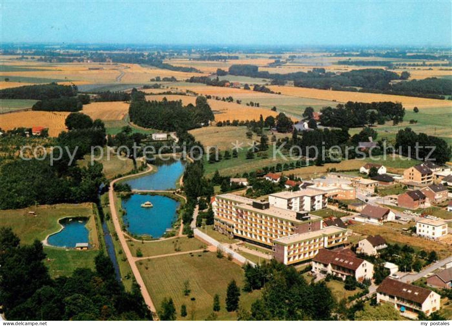 73106425 Bad Sassendorf Fliegeraufnahme Wiesengrund Klinik Bad Sassendorf - Bad Sassendorf