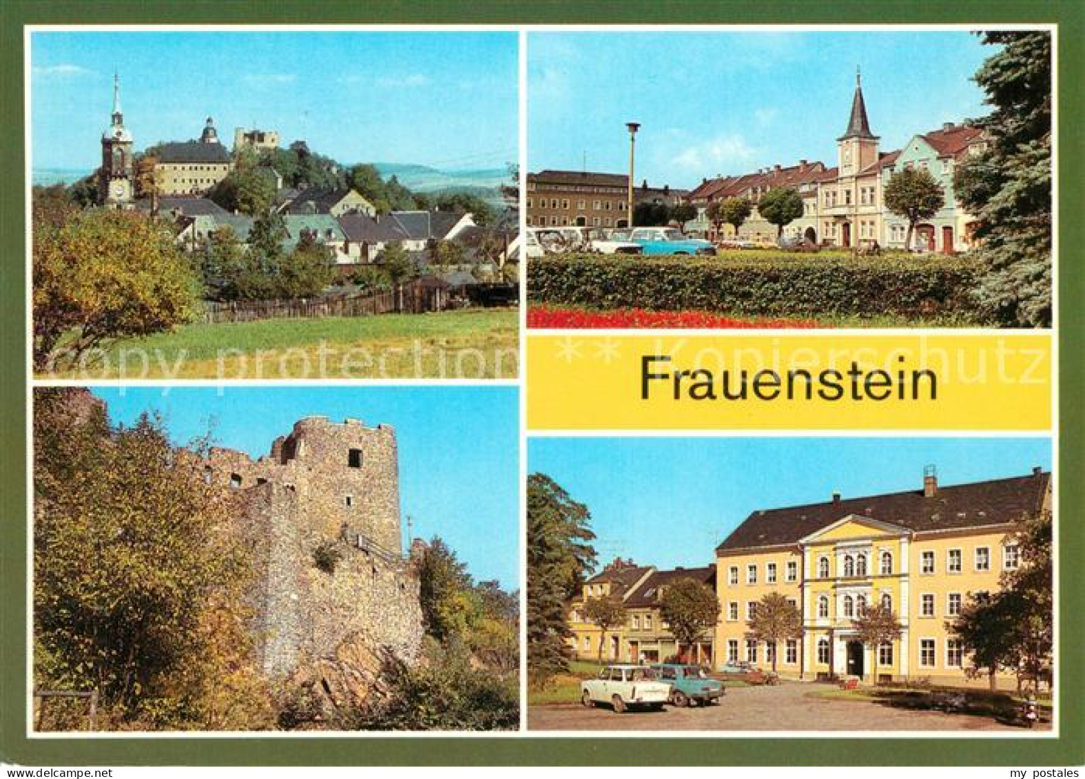 73106392 Frauenstein Brand-Erbisdorf Schloss Burgruine Markt Polytechnische Ober - Brand-Erbisdorf