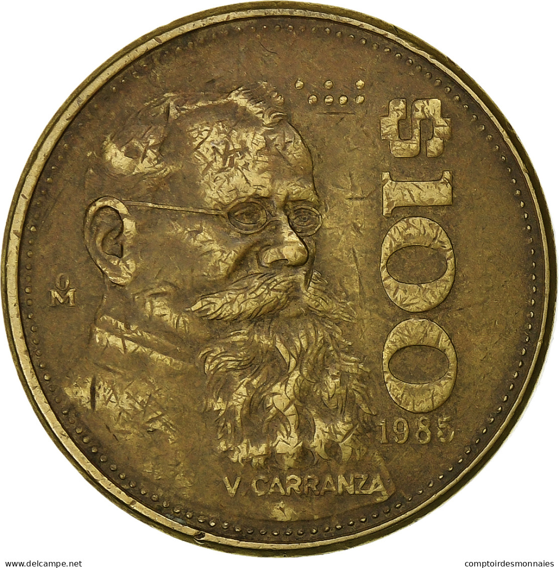 Mexique, 100 Pesos, 1985, Mexico City, Bronze-Aluminium, TB+, KM:493 - Mexique