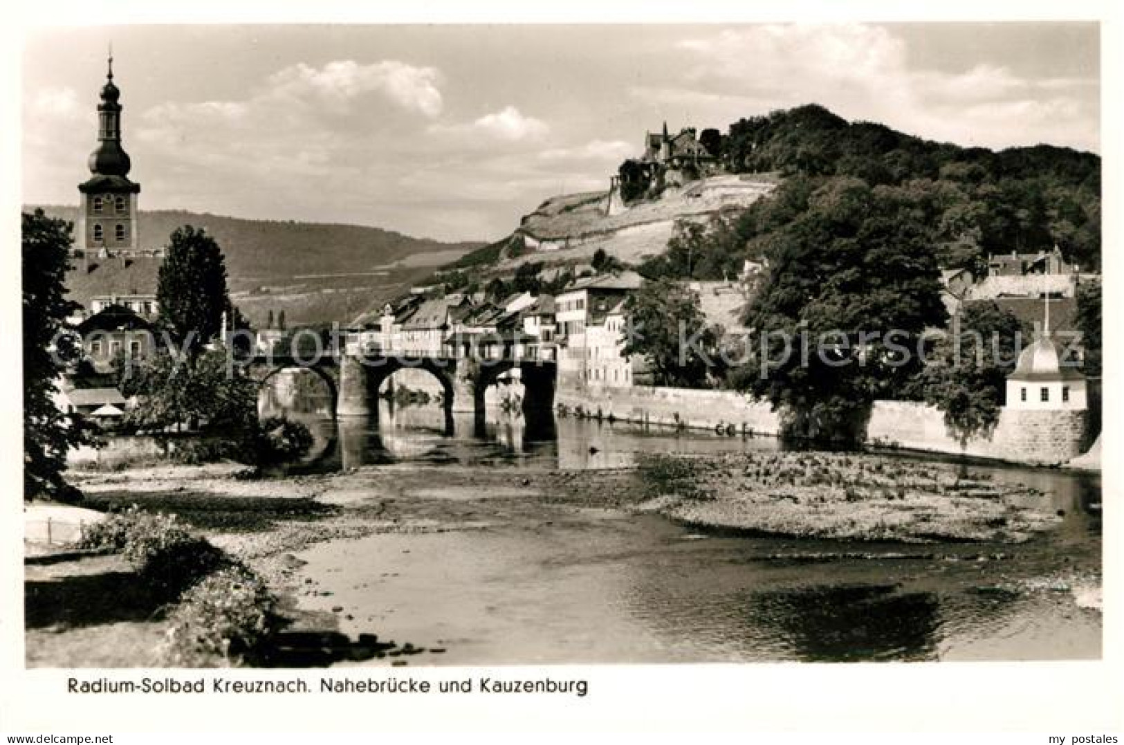 73106245 Bad Kreuznach Nahebruecke Und Kauzenburg Bad Kreuznach - Bad Kreuznach