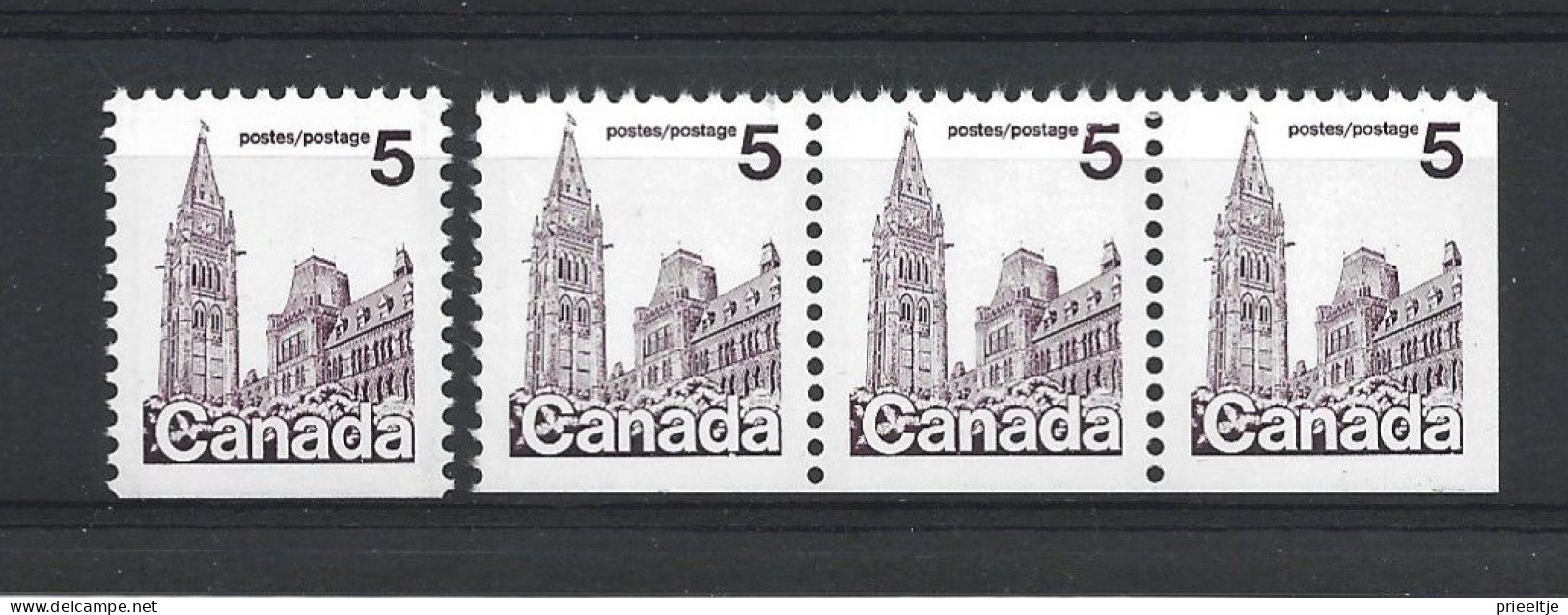 Canada 1979 Definitives Y.T. 696/696a ** - Nuovi
