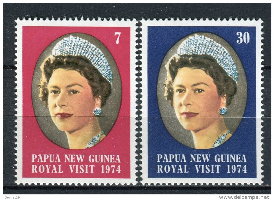 Papua Nueva Guinea 1974. Yvert 267-68 ** MNH. - Papua-Neuguinea