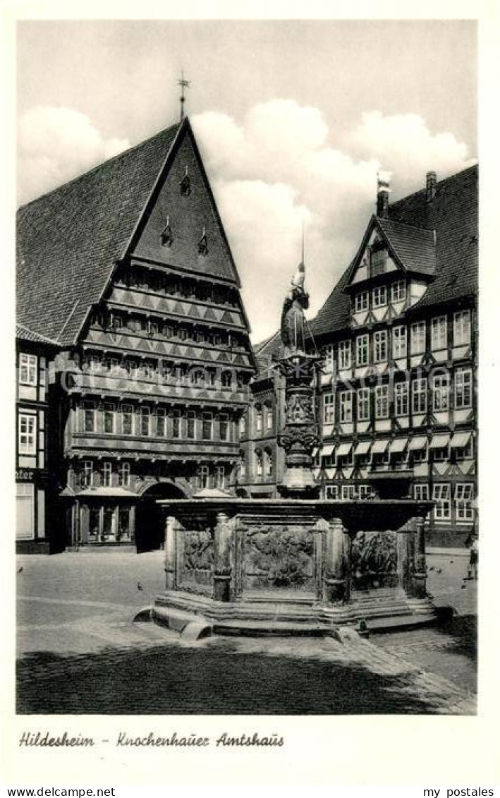 73106187 Hildesheim Knochenhauer Amtshaus Brunnen Hildesheim - Hildesheim