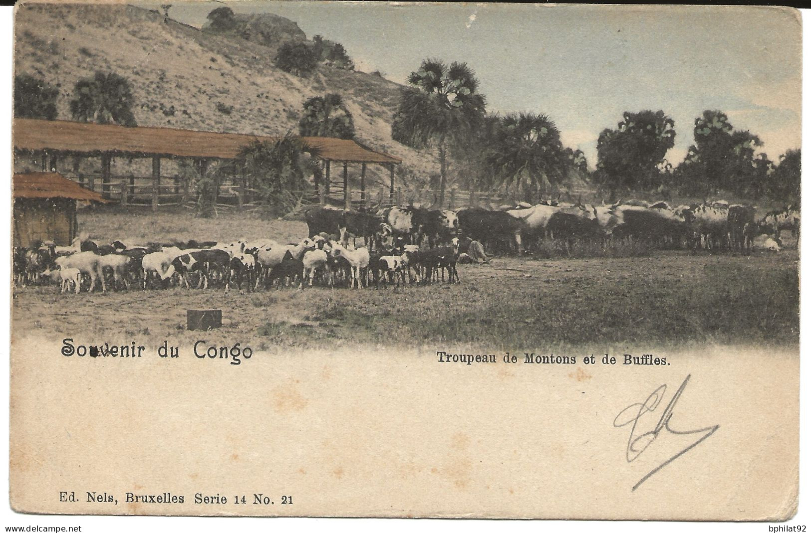 !!! CONGO, CPA DE 1909, DÉPART DE LÉOPOLDVILLE POUR BRUXELLES (BELGIQUE) - Storia Postale