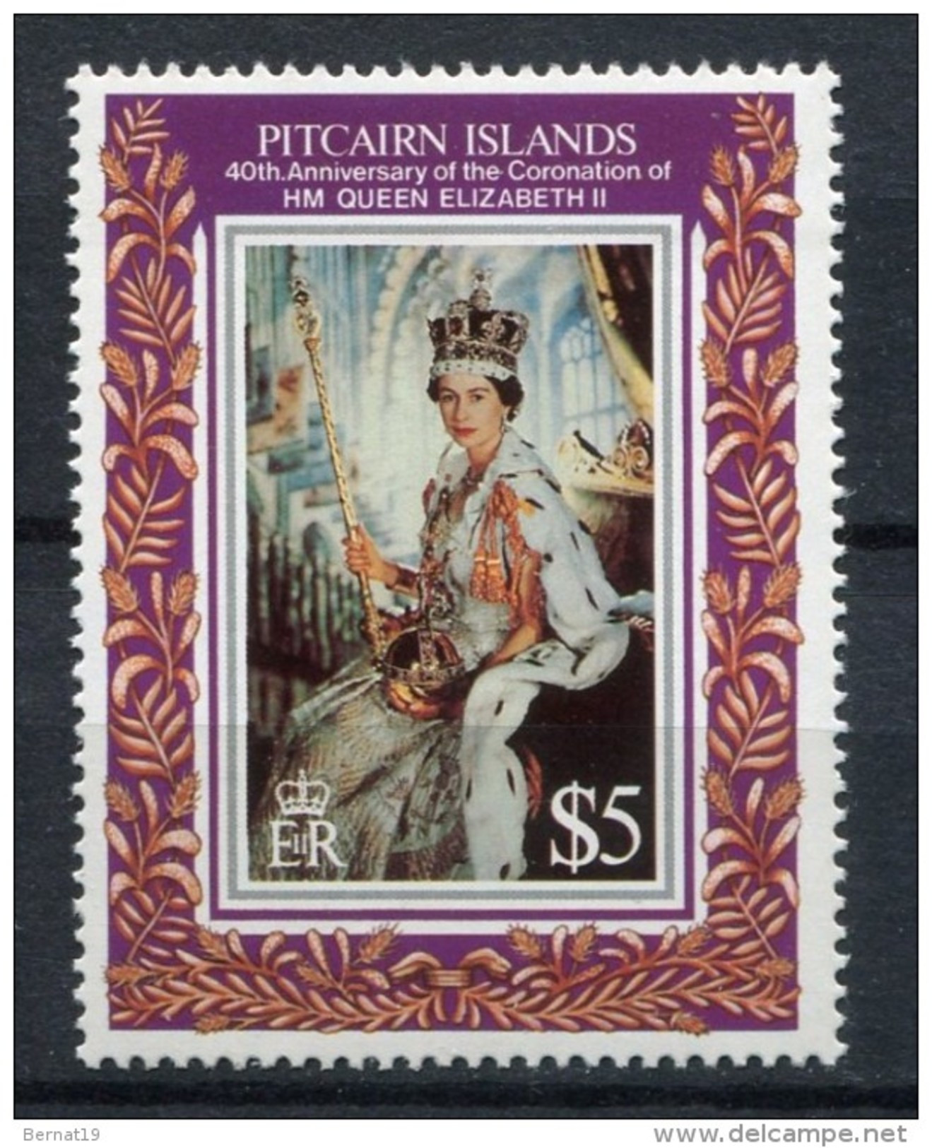 Pitcairn Islands 1993. Yvert 401 ** MNH. - Pitcairn Islands