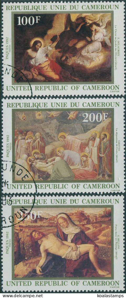 Cameroun 1982 SG925-927 Easter Set FU - Cameroun (1960-...)