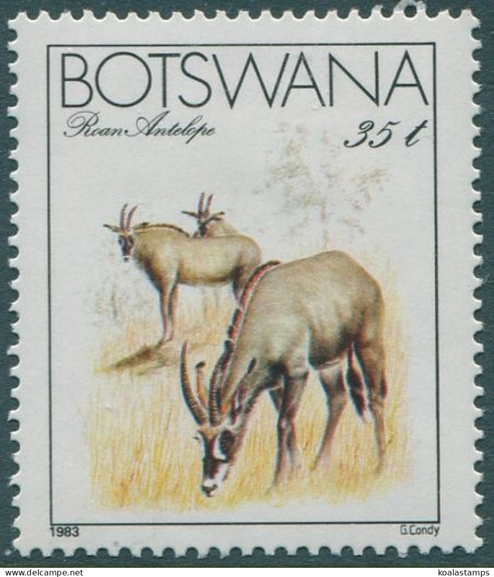 Botswana 1983 SG543 35t Roan Antelope MH - Botswana (1966-...)