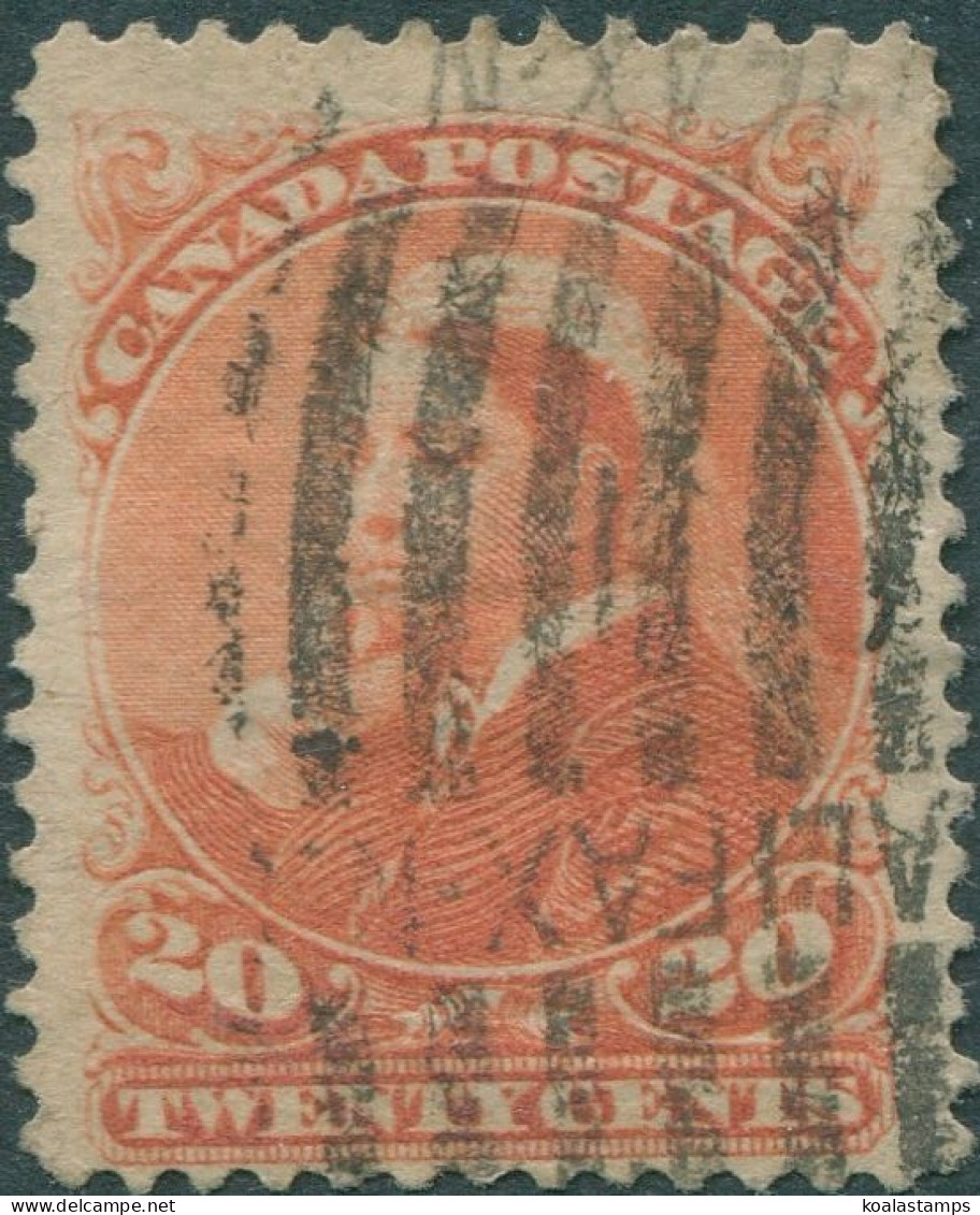Canada 1893 SG115 20c Red QV FU - Other & Unclassified