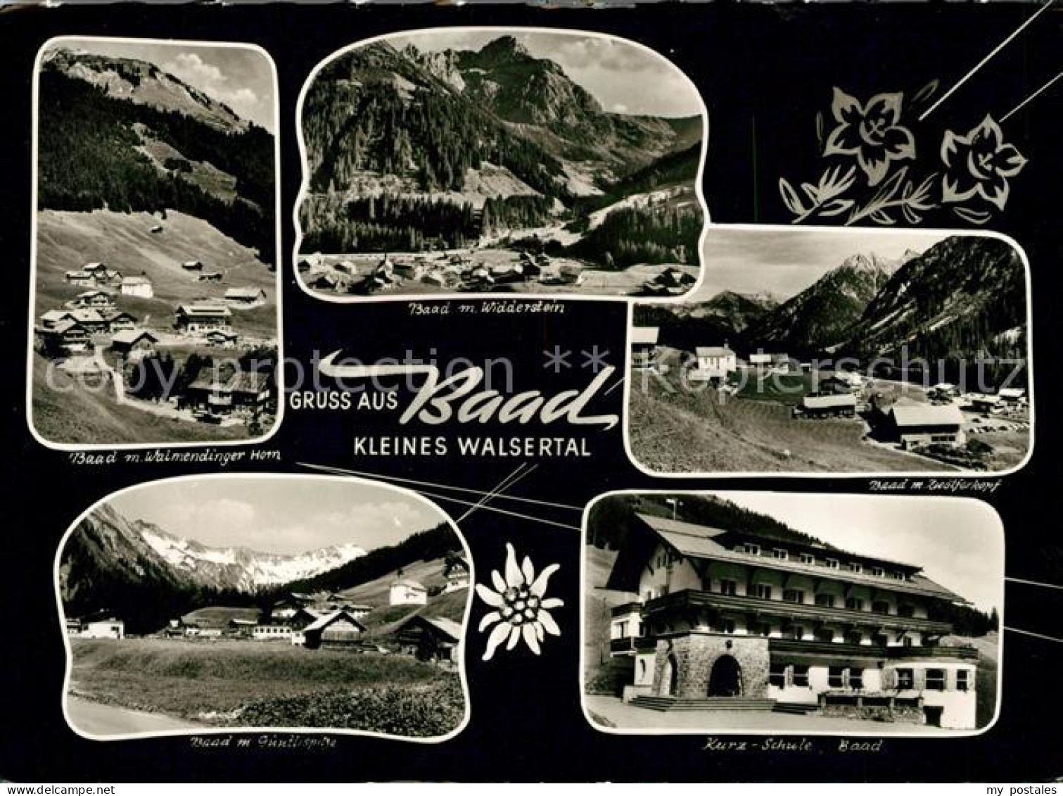 73105608 Baad Mittelberg Kleinwalsertal Widderstein Kurz Schule  Baad Mittelberg - Other & Unclassified